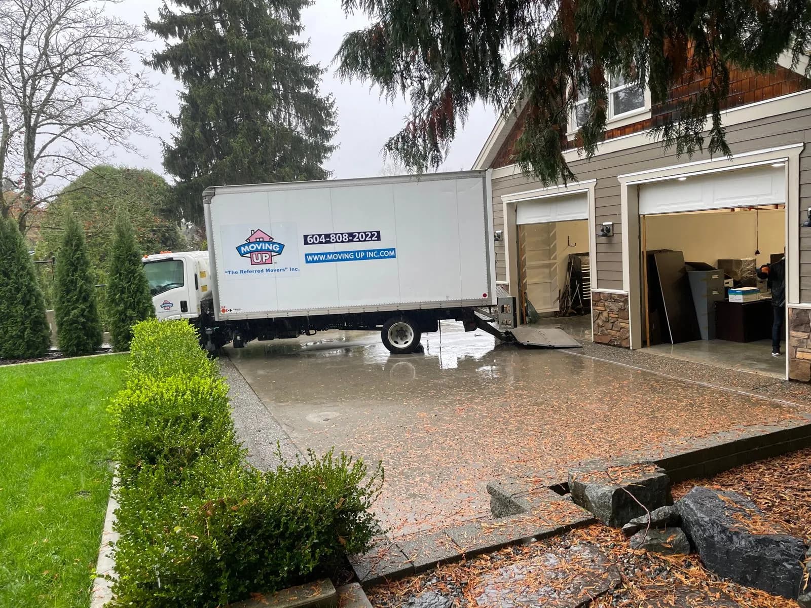 Moving Up team working on a residential move